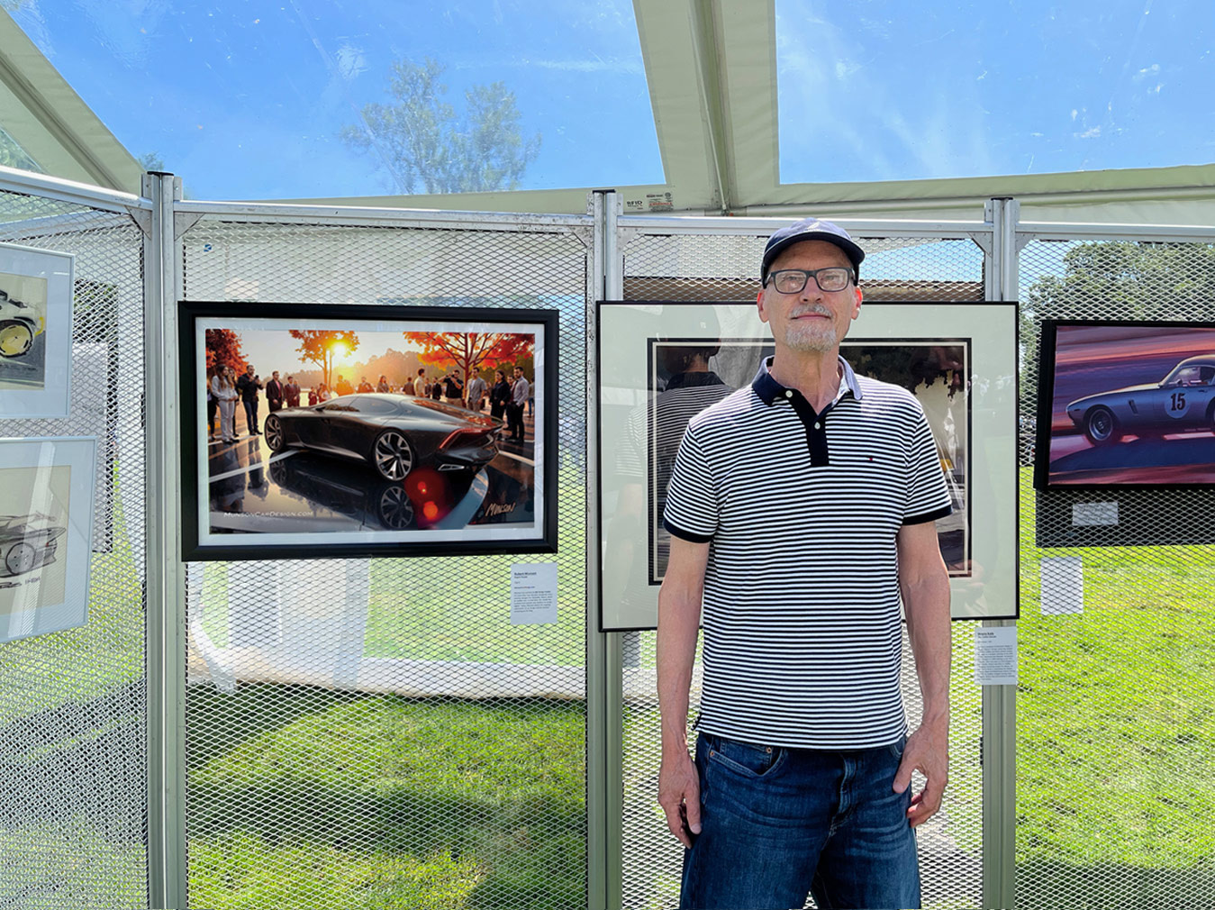 Bob Munson at 2026 Art of Design Exhibit