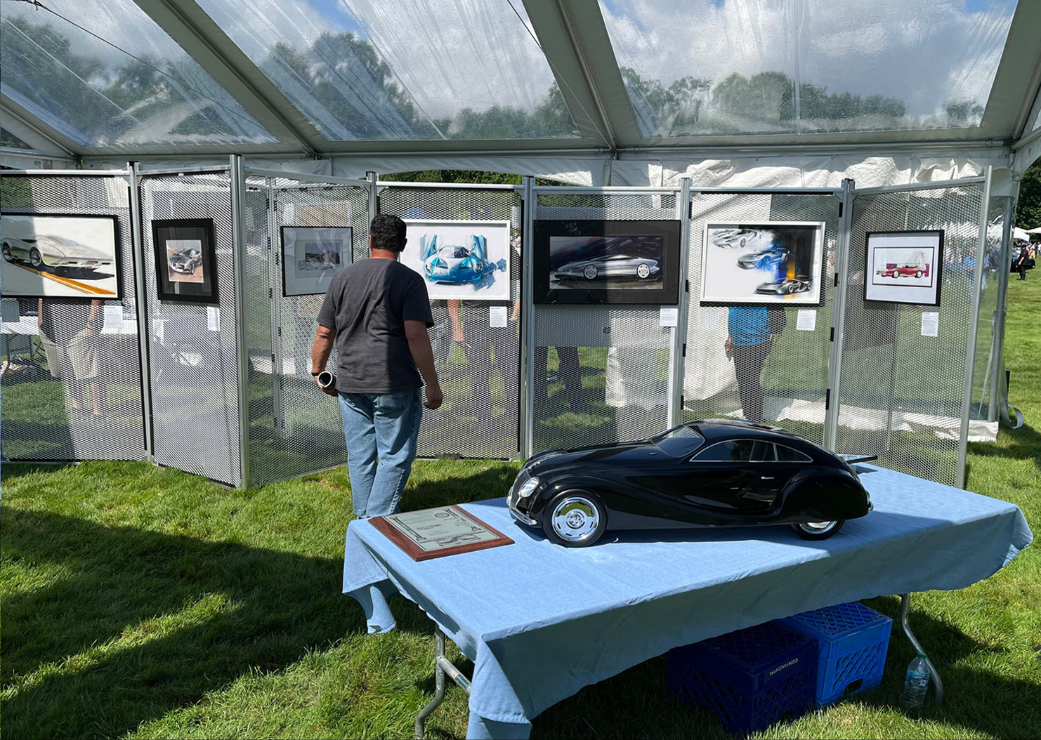 Art of Design Tent at EyesOn Design