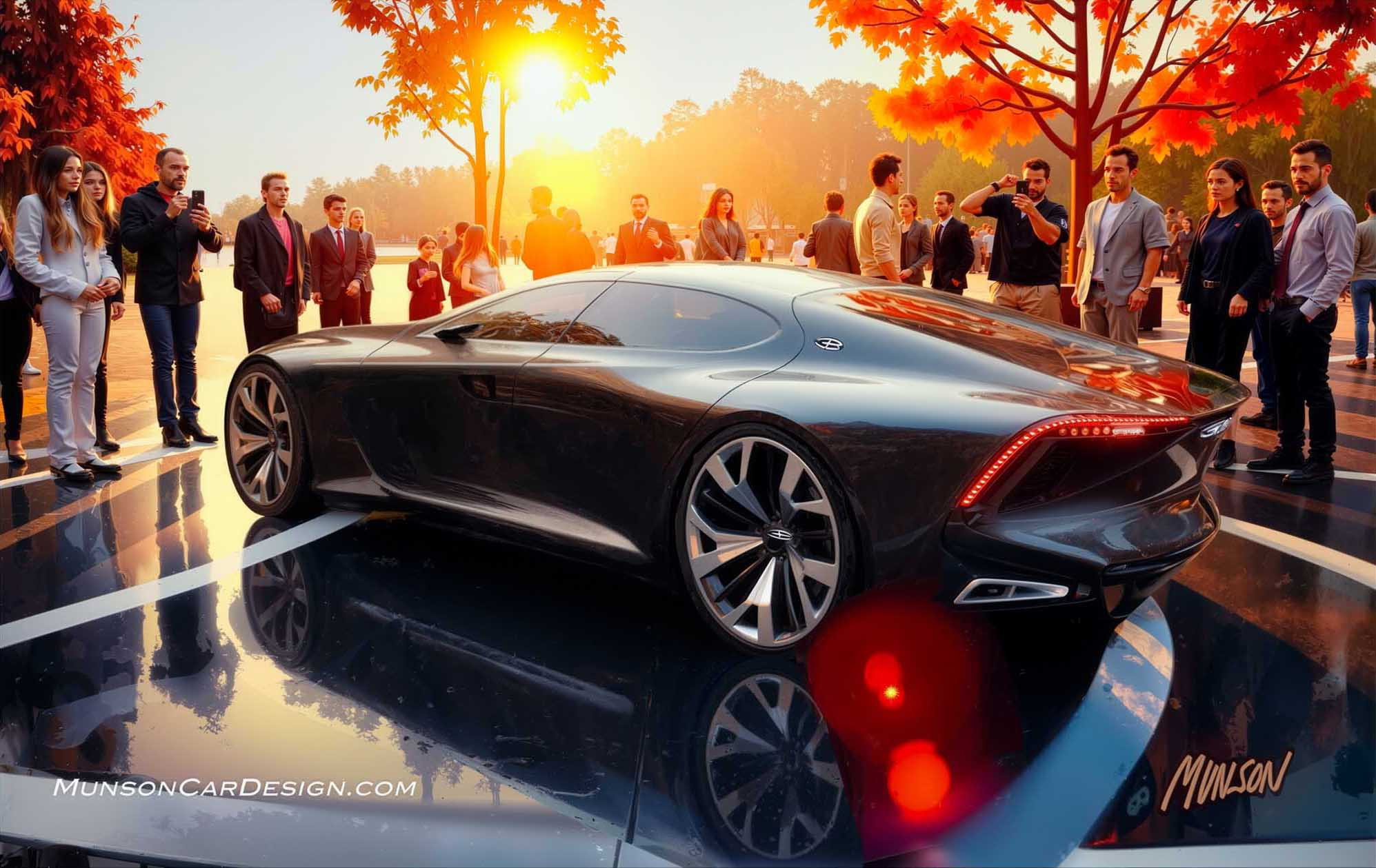 Bugatti Royale using Vizcom.ai and Adobe Photoshop