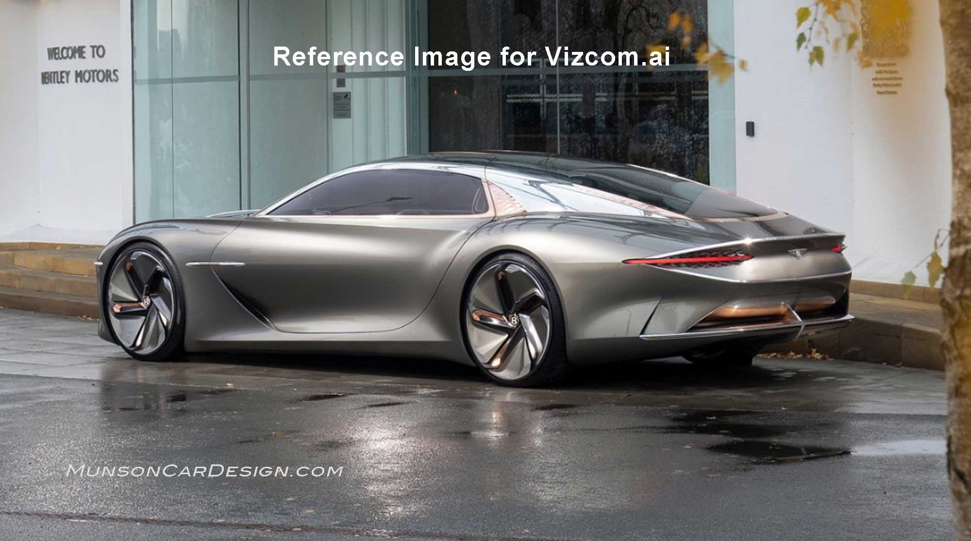 Bentley EXP 100 GT Concept rear 3/4