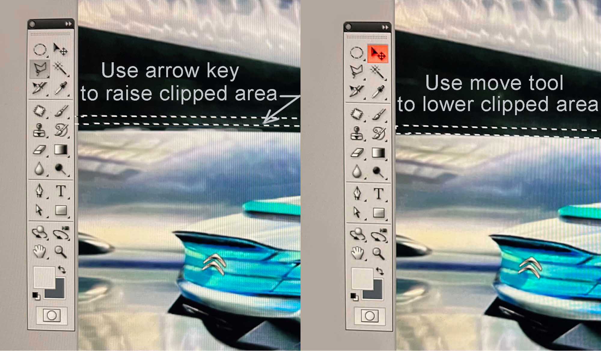 Adobe Photoshop tip for cleaning up edges