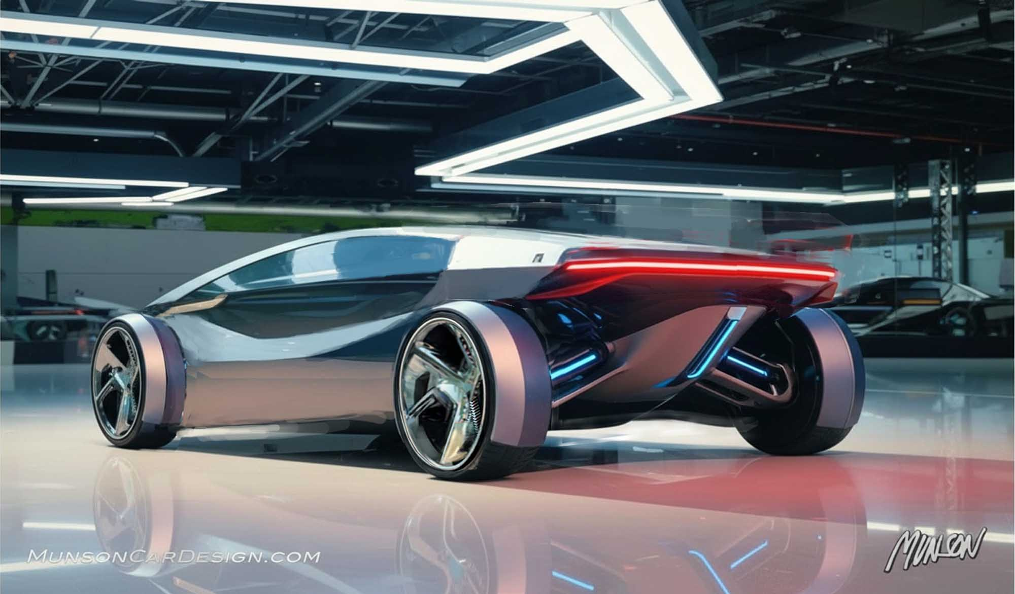 Derived from front 3/4 Future Concept on Vizcom.ai Modify