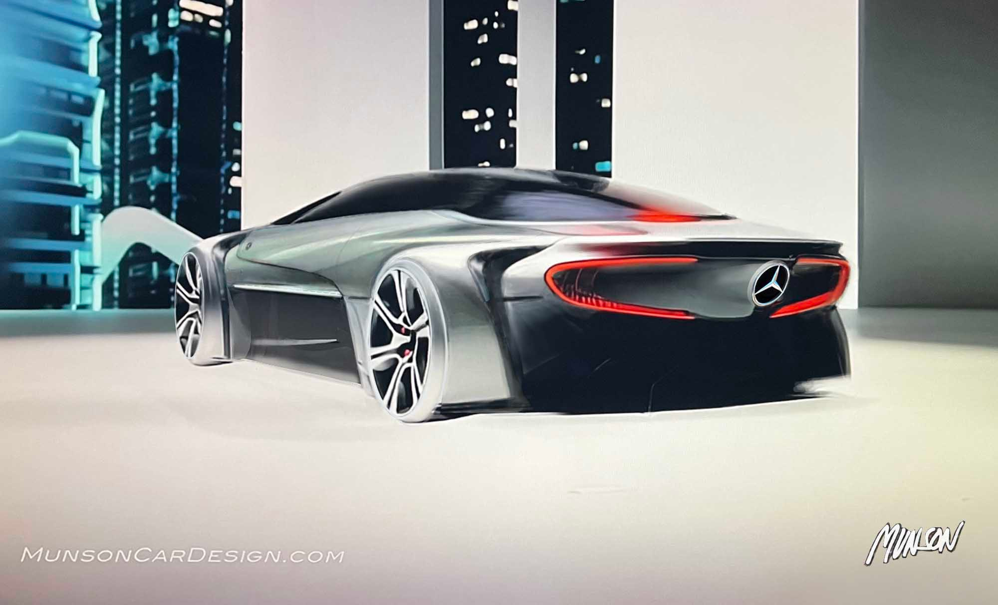 Mercedes coupe using Runway ML