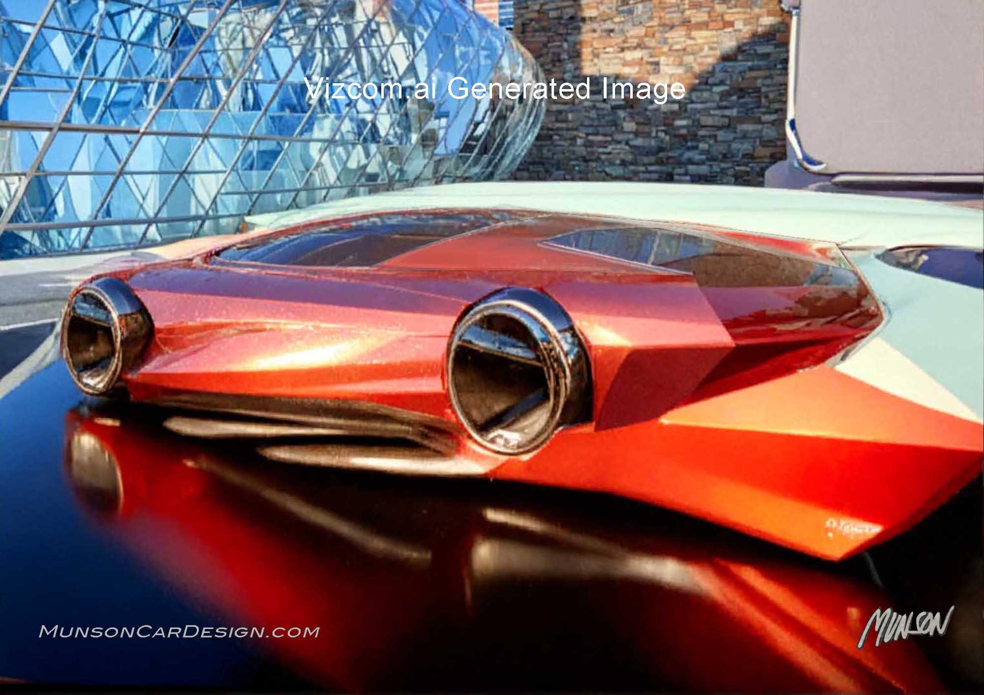 Vizcom.ai generated image of Camaro