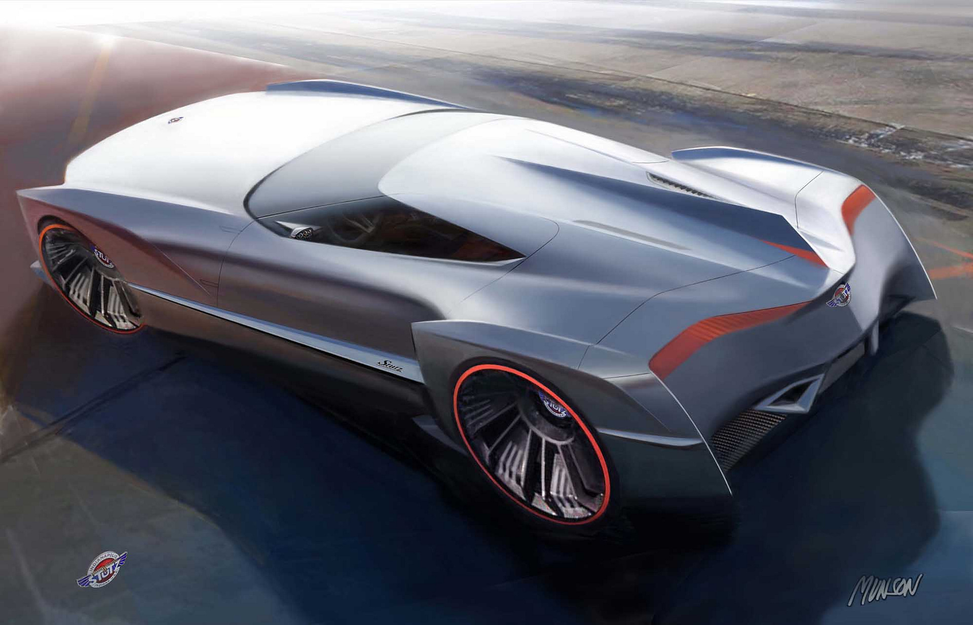 Stutz-Bearcat rear 3/4