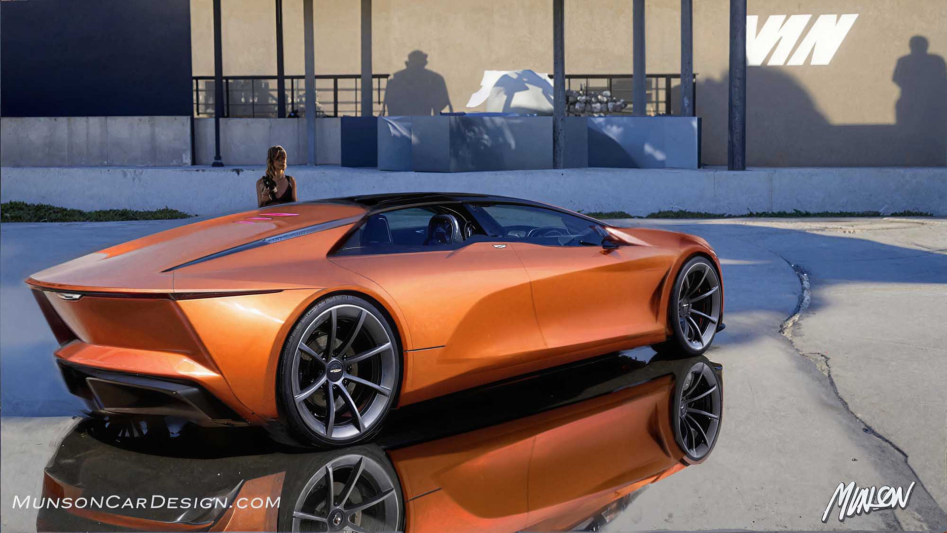 Cadillac Vision using Adobe Photoshop and Vizcom.ai