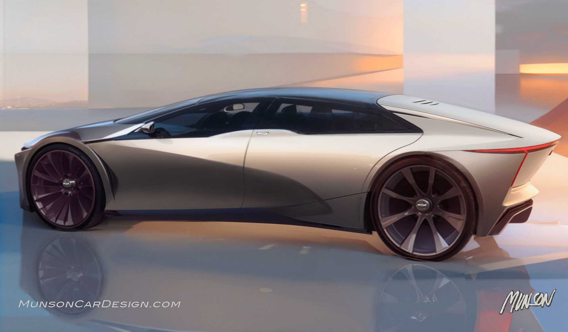 Cadillac Vision using Adobe Photoshop and Vizcom.ai