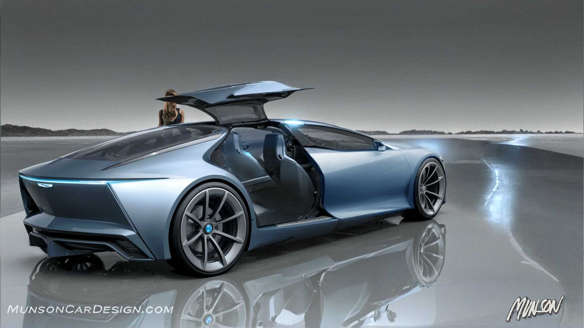 Cadillac Vision using Adobe Photoshop and Vizcom.ai